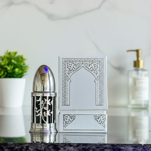 Opulent Kashmiri Saffron Attar (Itr) 20ml | Alcohol-Free Luxury Oriental Perfume Oil | Rich Warm Exotic Kesar Fragrance | Traditional Handcrafted | Long-Lasting Signature Scent