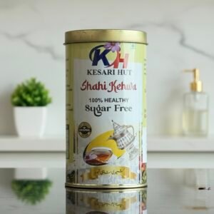 Authentic Kashmiri Sugar-Free Kehwa | Traditional Saffron & Cardamom Herbal Green Tea | Diabetic-Friendly | Natural Digestive & Immunity Blend | No Artificial Sweeteners