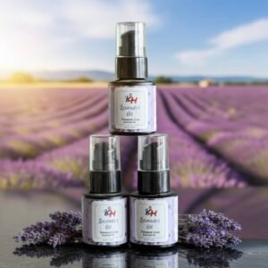 100% Pure Lavender Essential Oil 20ml | Therapeutic Grade Steam-Distilled | Sleep Support & Anxiety Relief | Antimicrobial Skin Healing | Multipurpose Aromatherapy Oil