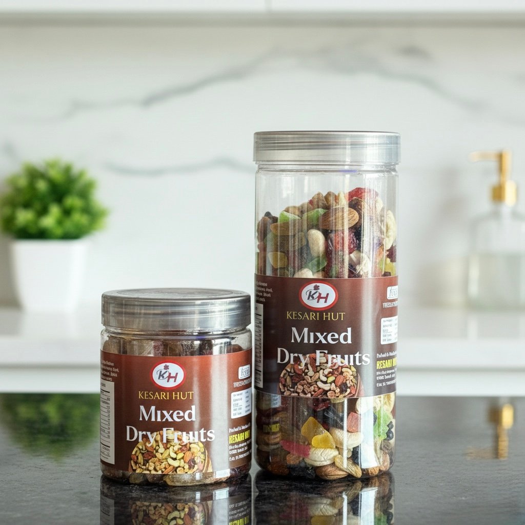 Premium Kashmiri Mixed Dry Fruits | Almonds Cashews Walnuts Raisins Assorted Blend | Antioxidant-Rich Daily Snack | No Artificial Additives | Ideal Healthy Gift Pack