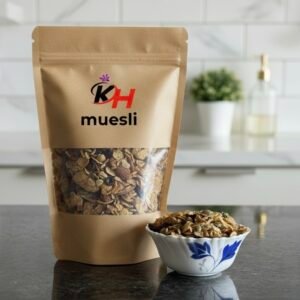Premium Kashmiri-Inspired Muesli | Rolled Oats with Dry Fruits Nuts & Seeds | High Fiber Low GI Breakfast | No Refined Sugar | Heart-Healthy Wholesome Morning Meal