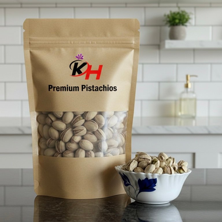 Premium Pistachio (Pista) | High Protein Heart-Healthy Nut | Rich in Lutein Zeaxanthin & Prebiotic Fiber | Naturally Split Shell | No Artificial Flavors