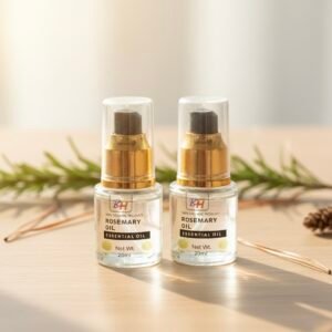 100% Pure Rosemary Essential Oil 20ml | Clinically Proven Hair Growth & Scalp Health | Therapeutic Grade Steam-Distilled | Memory & Focus Enhancer | Aromatherapy Grade