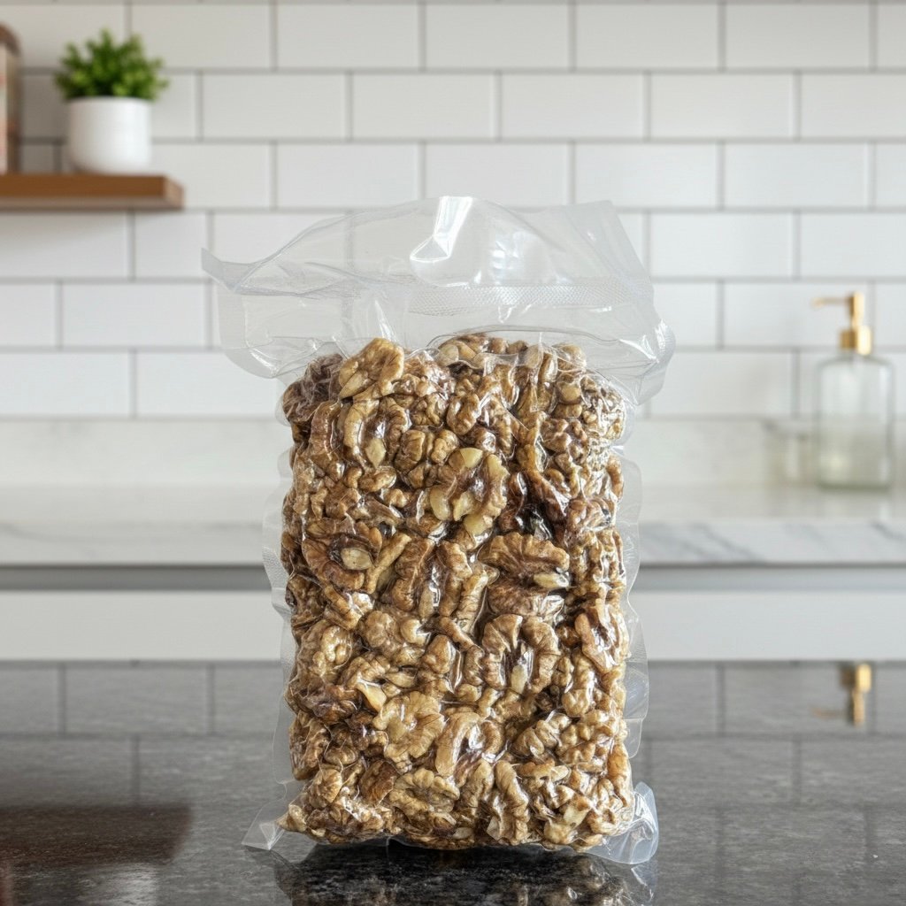 Premium Kashmiri Walnut Giri (Shelled Kernels) | Omega-3 Rich Light-Colored Brain Food | Ready-to-Eat Superfood Nut | No Added Salt or Preservatives | Vacuum-Sealed Freshness